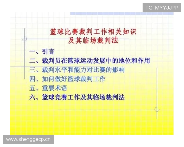标准篮球比赛中裁判判罚流程的详细解析